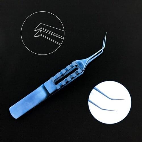 Titanium 85mm Capsulorhexis Forcep Ophthalmic microsurgery instrument