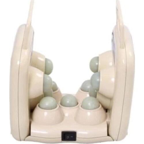 POP RELAX foldable jade handhold heater beigeWenYu physiotherapy with jade physiotherapy knee body massager