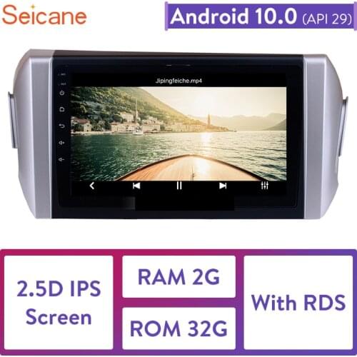 Seicane 9 inch Android 10.0 RAM 2GB Car Radio Stereo Head Unit Player For 2015 Toyota INNOVA Left Hand Drive GPS Navigation