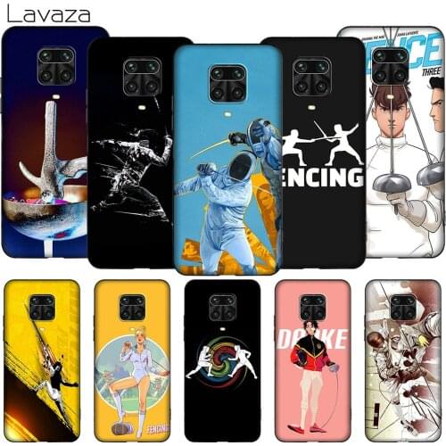 Lavaza K128 Sport Fencing Case for Xiaomi MI MAX Mix Note 2s 6 8 9 9T 10 A1 A2 A3 CC9E F1 5X 6X Lite Pro SE
