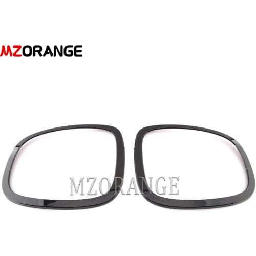 1 Pair Tail Light Trim For Mini Cooper F55 F56 F57 2014 2015 2016 2017 2018 2019 2020 Rear Light Chrome Surround Trim