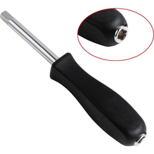 1/4 Dual-purpose Socket Wrench with 6.3mm Bottom Hole Connection Handle Socket Wrench Tool