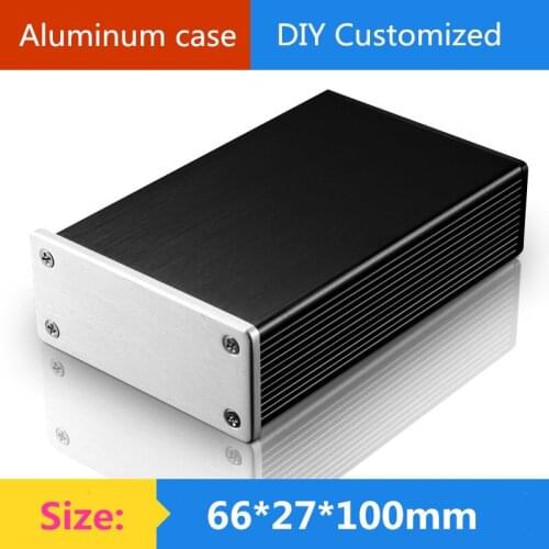 AMP case 66*27*100mm aluminum amplifier chassis Instrumentation case Amplifier housing /AMP Enclosure /case/DIY box