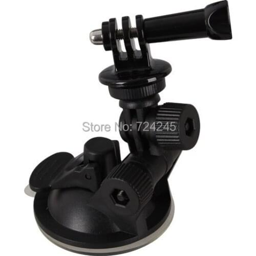 Go pro Car Suction Cup Adapter Window Glass Mount Holder Tripod for Gopro Hero 4 3 2 Sjcam Sj4000 Xiaomi Yi Camera Accessories