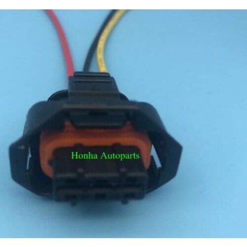 Free shipping 1/10/20/50/100 pcs 3 Way/Pin Common Rail Injector Plug Connector Wire Harness 1928403966