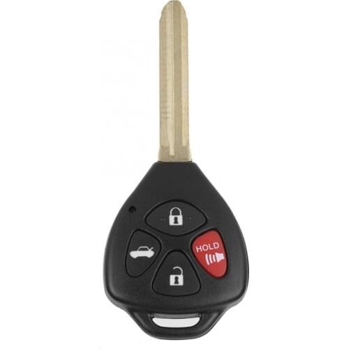 Black 4 Button Car Keyless Entry Remote Control Key Fit for Toyota Corolla GQ4-29T 89070-02270 car accessories