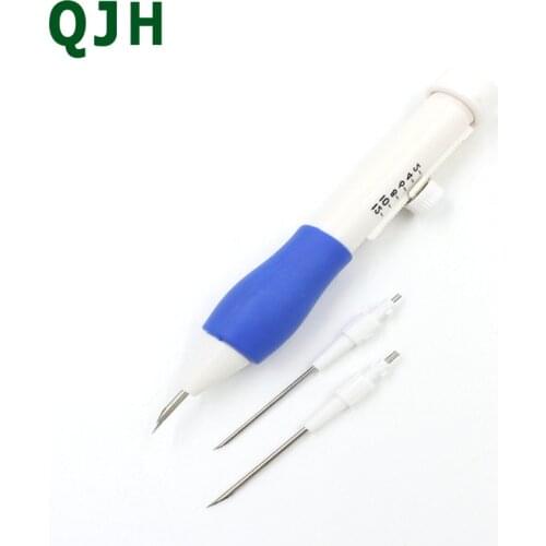 Needle Felting Handle Holder With 3 Needles Wool Needle Felting Tool Russian Embroidery Poking needle