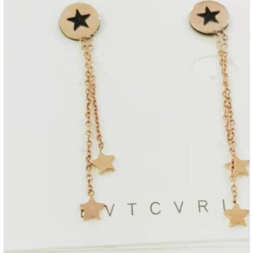 Classic Korean eye earrings