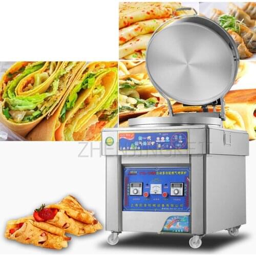 Commercial Gas Electric Baking Pan Pancake Scones Machine Up And Down Temperature Control Automatic Thermostat Smart Alarm