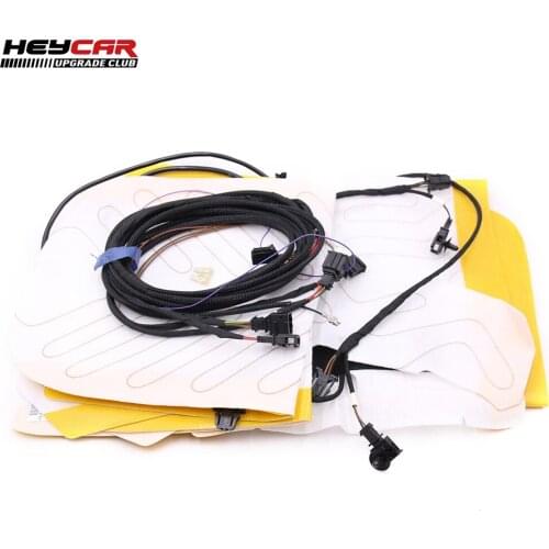 Rear heating seat pad & install wire For Golf MK7 7.5 Passat B8