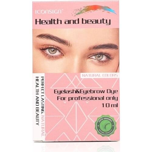 Eyelash and Eyebrow Dye Combination Using With Lash Lift Kit Brighten Brow and Lashes Color Professional Makeup Tint Pigments