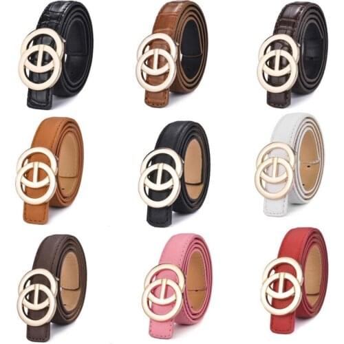 Fashion Malecrocodile-print Smoothing Buckle Belts Designer ChildrensBelt Student Performance Dress Belt Jeans Casual Waistband