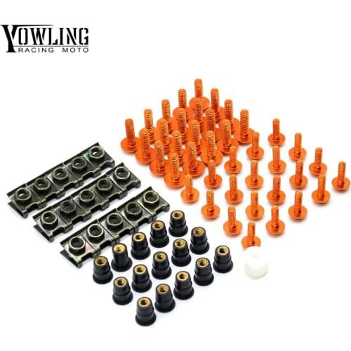 Motorcycle Windshield Bolt Screws Nut Fastener Fairing Mounting Kit For 125 390 690 Bajaj PulsaR 200 NS All Years