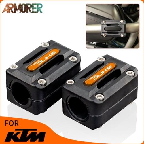 Motorcycle High quality CNC Aluminum Engine Protection Guard Bumper Decorative Block Accessories For KTM DUKE790 790 DUKE 2020