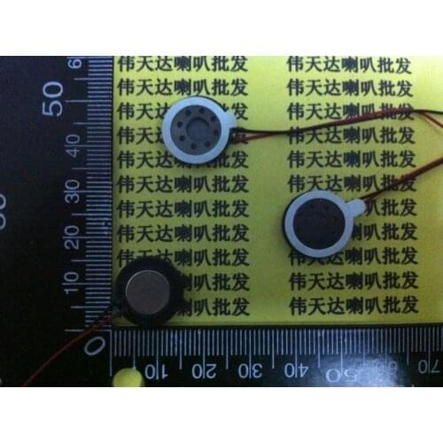 New Mobile phone MP3/MP4 Mini sound speaker 8 ohms Euro 1 Watt 8R 1W Horn speaker Diameter 15MM thick 4MMLoud speaker