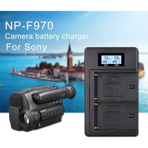 NP-F960 NP-F970 Rechargeable Battery Charger For SONY NP F930 F950 F770 F570 F550 F750 F960 F970 Camera Batteries