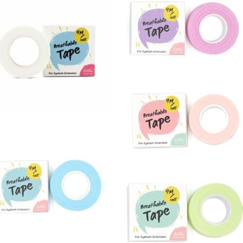 Funmix 5 colors Eye Pad Japanese Grafting Eyelash Breathable Adhesive Insulation Tape Comfortable And Sensitive Medical Tape