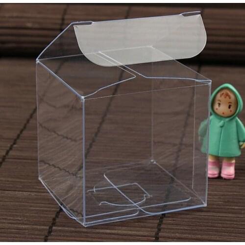 15*15*15CM Clear PVC box Display box Jewelry packing Transparent box 100pcs/lot Free shipping