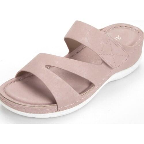 Women Summer Slippers Casual Ladies Sandals Platform Non-slip Female Shoes Wedge Outdoor Women Slides Flip Flops Shoes WSH4083