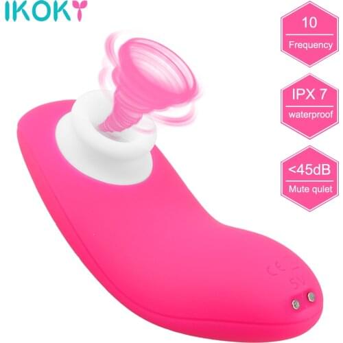 10 Sucking Modes G-Spot Massger Nipples Clit Sucker Oral Sex Clitoris Stimulator Mini Silicone Sucking Vibrator