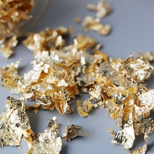 Candle Gold Foil for Candle Molds Silicone Mold Aromatherapy Soap Mould using Fo