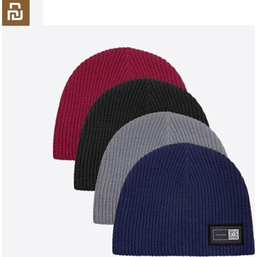 New Youpin Seven-faced wool-blend knit hat for men and women Natural warmth delicate weaving simple and versatile