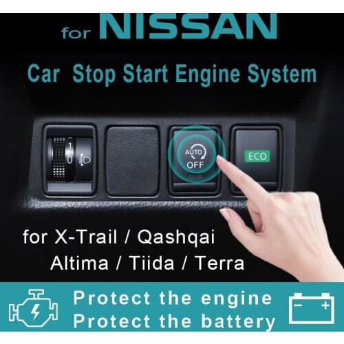 For Nissan X-Trail Qashqai Bluebird Terra Altima Car Auto Stop Canceller Automatic Stop Start Engine System Eliminator Device
