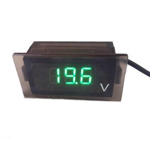 DC 12V-24V Motorcycle LED Digital Display Voltmeter Voltage Meter Boat Car ATV Custom