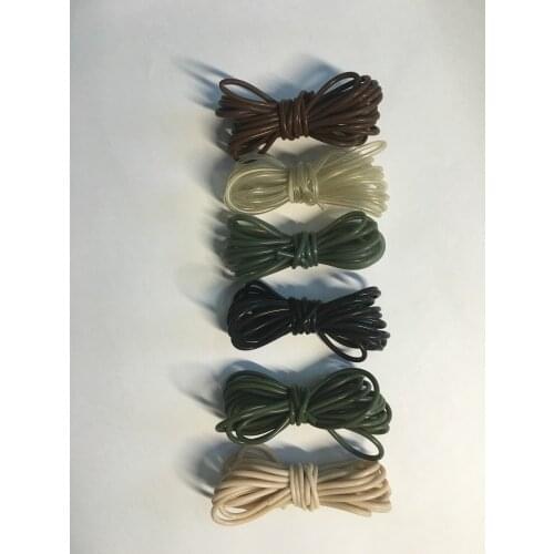 Wise Tackle 1PC 2M Silicone Rig Tube Anti Tangle Sleeves For Fishing Tackles - Carp Fishing Lines