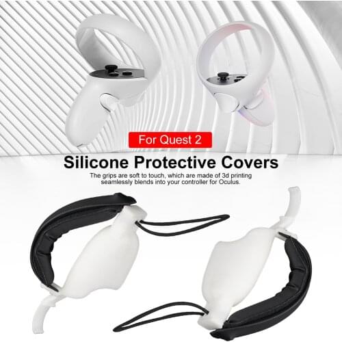 Protection Cover For Oculus Quest 2 VR Accessories Vr Controller Handle Grip Cover Protective Sleeve For Oculus Quest 2