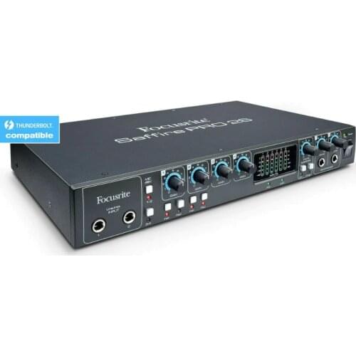 Focusrite Saffire Pro 26 18-input 8-output sound card FireWire audio interface Recording studio Band recording sound card