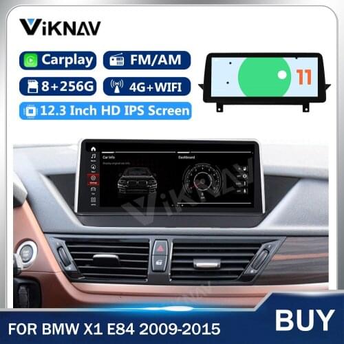 Android 11.0 Car Radio For BMW X1 E84 2009-2015 GPS Navigation auto Multimedia Player HD Touch Screen Head Unit 256GB