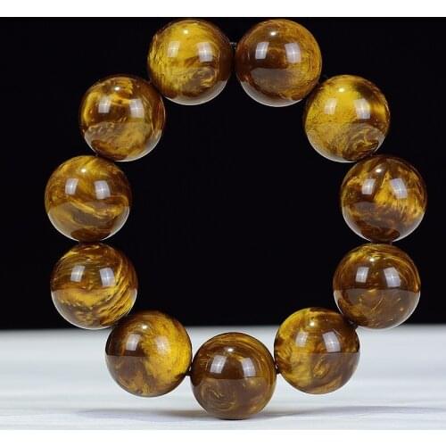 AURAREIKI Black Coral Buddha Beads Bracelet Polished Sea Willow Natural Wooden Beaded Root Necklace For Men Women Jewelry Gift