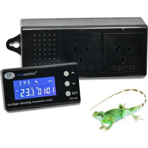Digital Thermostat Temperature Aquarium Reptile Temp Controller for Seedlings, Germination, Rooting, Fermentation and Reptiles