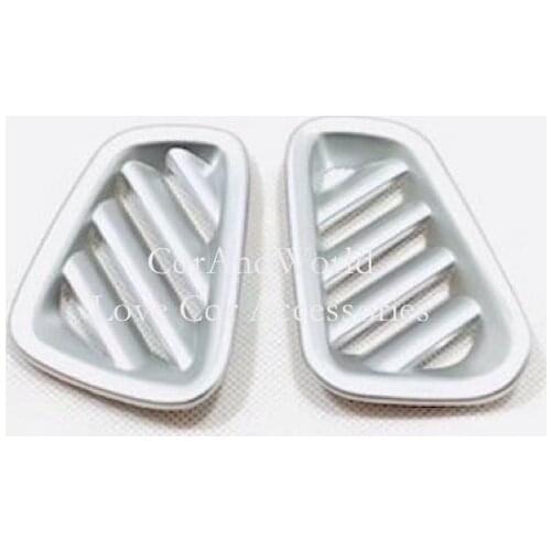 For Hyundai Tucson 2019 Interior Small Air Condition Outlet Vent Cover Frame Trims ABS Chrome Decoration Car-styling Accessories