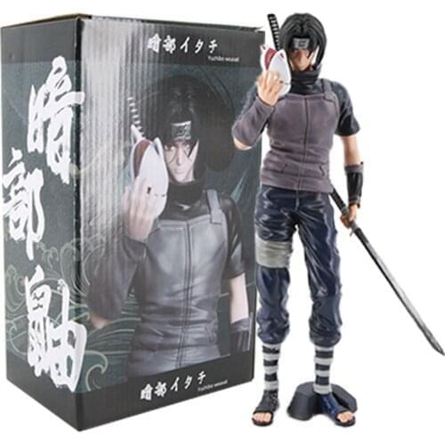 New Naruto Uchiha Itachi 260mm PVC Action Figure Toys Naruto Shippuden Anime Itachi Figurine Toy Gifts