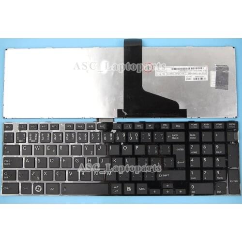 New Czech Slovak Keyboard for Toshiba Satellite P850 P850D P855 P855D P870 P870D P875 P875D S970D S975D Black Frame Black
