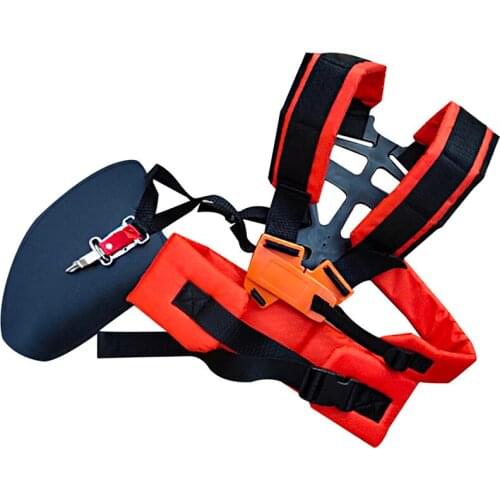Double Shoulder W Shape Harness Strap Accessories Garden Comfortable Labor Saving Strimmer Padded Belt For Trimmer Pruner