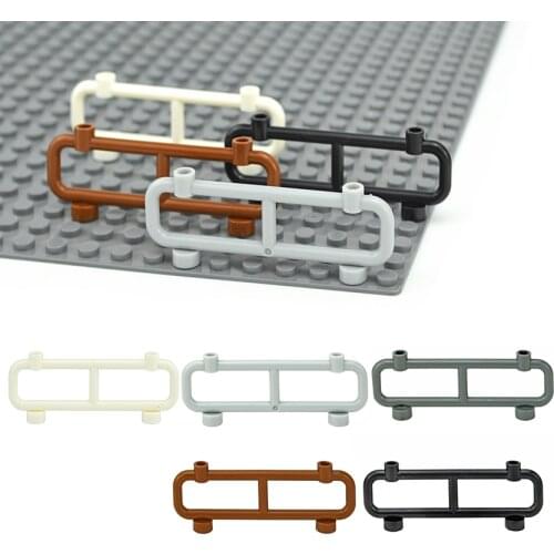 Assembles Particles 2486 Bar 1x8x2 Car Guardrail Fence Building Blocks MOC Parts City DIY Construction Bricks Creative Toys