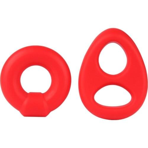 Silicone Ring Premium Stretchy Ring for Last Longer Harder Stronger Erection Pleasure Enhancing Sex Toy