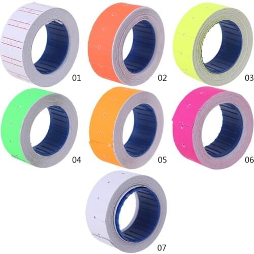 10 Roll/lot Price Label Tag for MX-5500 Price Gun Label Sticker, White and Color Retail Shop Price Gun Label