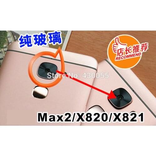100% New housing back rear camera glass lens with adhesive for Letv max 2 X820 x821,free ship