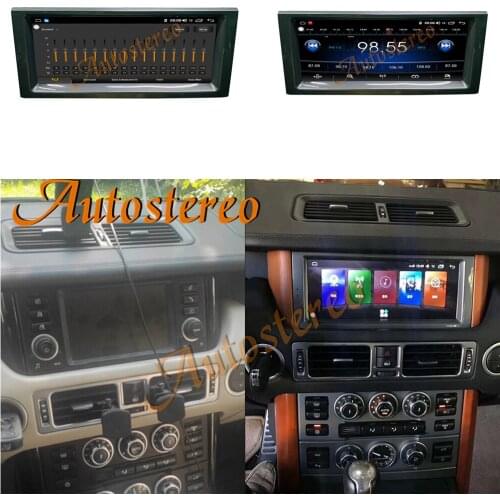 6+128G Android 10 Car GPS Navigation For Land Rover Range Rover V8 2002-2012 Multimedia Player Head Unit Audio Radio Auto Stereo