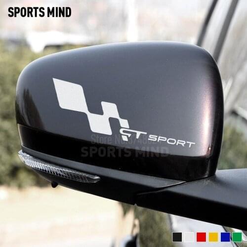 3 Pairs SPORTS MIND Car Sticker Decal Car-Styling For Renault Dacia duster megane captur clio sandero kadjar GT car accessories
