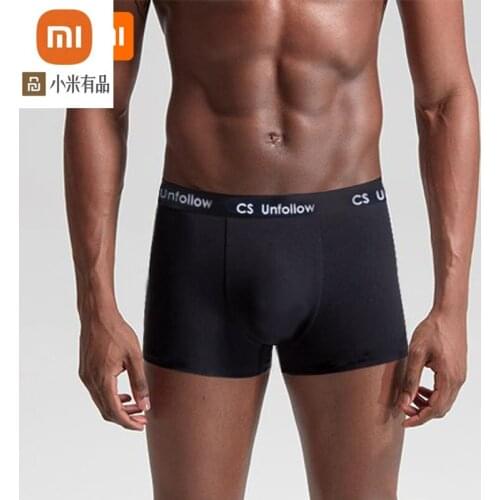 4pcs youpin mijia mens underwear youth boxer shorts mid-waist cotton modal shorts mens boxer shorts