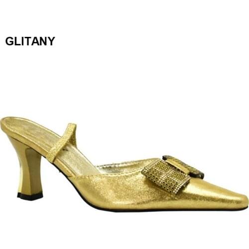 African and Italian women attending party high heel shoes, ladies matching wedding shoes, party banquet high heel women shoes