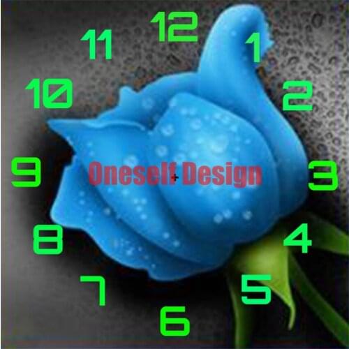 5d diamond painting full square flower clock 5d diamond embroidery full with clock rhinestone pictures diamond art kit diy frame