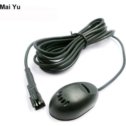 Professional Auto Car Microphone Condenser Omidirection Window Recording with SM Jack for Car Amplifer 2M Line