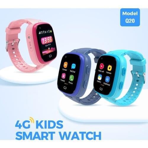 Children Smart Watch 4G WiFi GPS LBS Tracker SOS Call Video Chat Waterproof Kids Smartwatch Compatible With Android/iPhone IOS