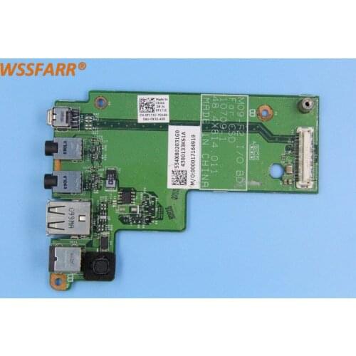 For Dell Latitude E5500 Power DC Jack USB Audio Ethernet Circuit Board F171C 0F171C